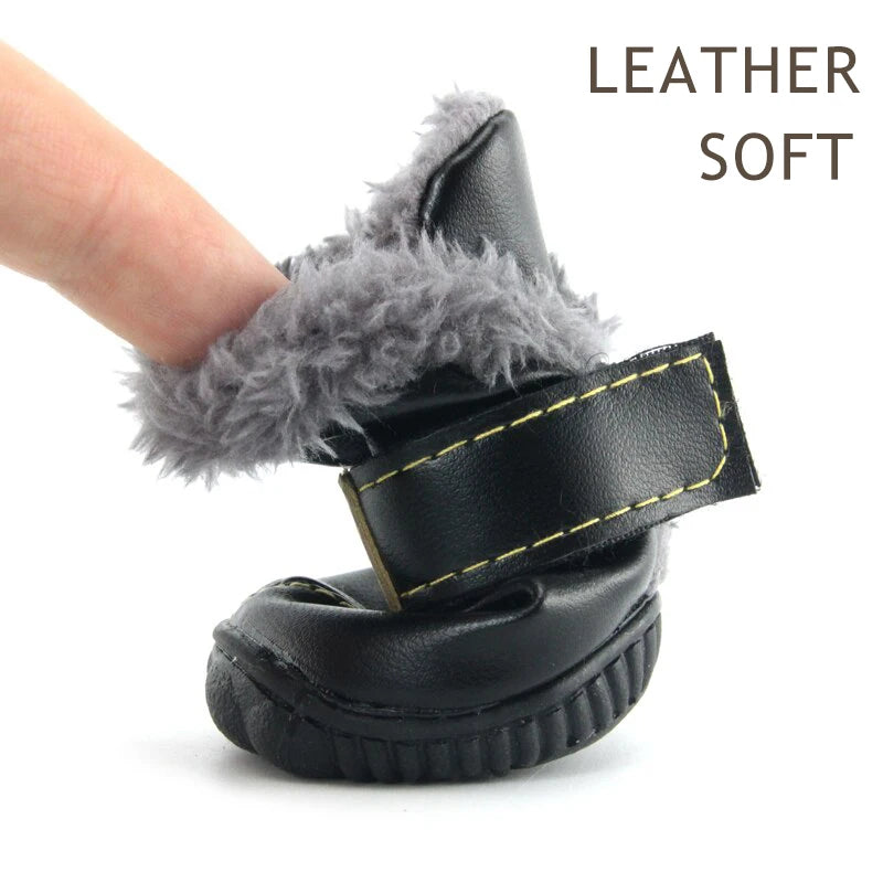 Cozy Paw Protection: Winter-Ready Pet Shoes for Small Dogs